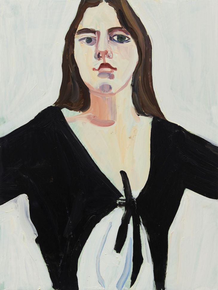 Esme at Sixteen (2020), Chantal Joffe.