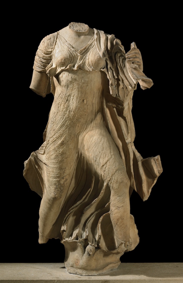 Statue from the Nereid Monument (c. 390–380 BC), Lycia. British Museum, London