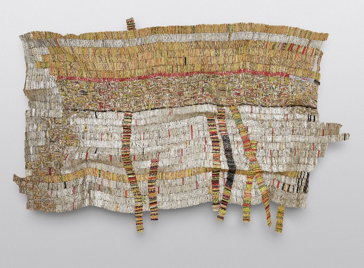 Earth Growing Roots (2007), Al Anatsui.