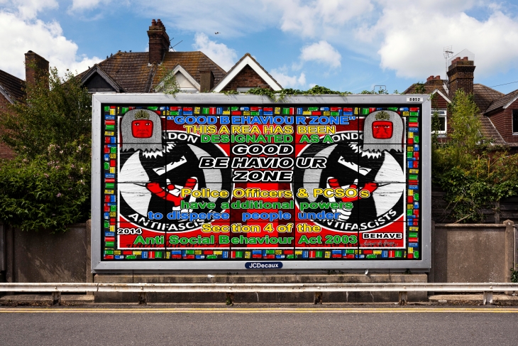 BEHAVE (2014), Gilbert and George.