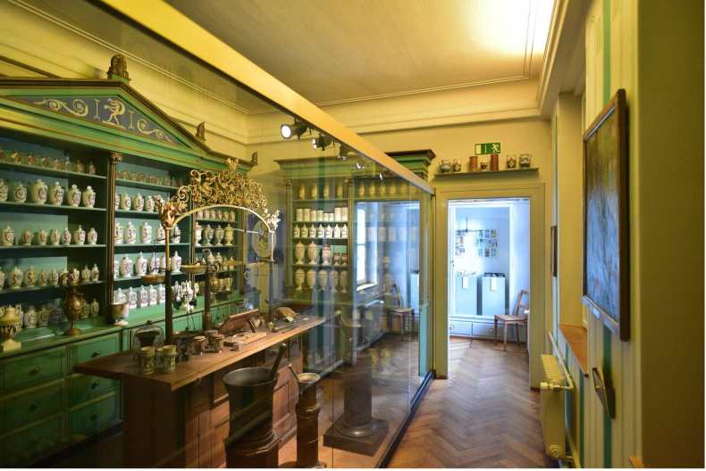 The Pharmacy Museum at the University of Basel.