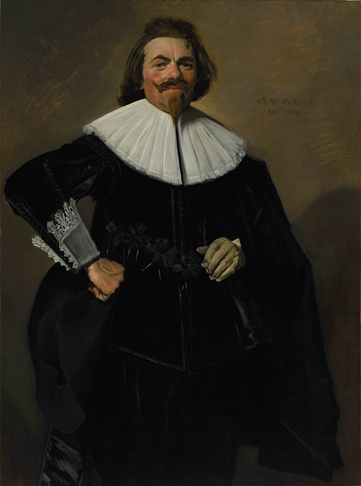 Portrait of Tieleman Roosterman (1634), Frans Hals. 