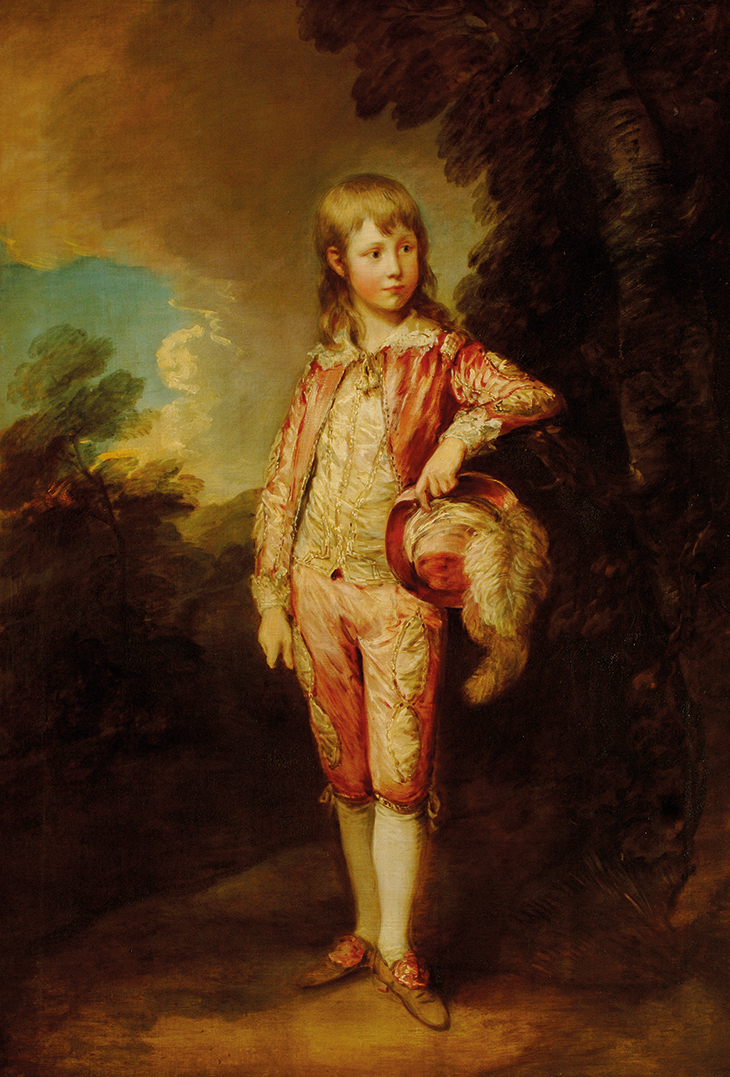 Master Francis Nicholls (‘The Pink Boy’) (1782; before cleaning), Thomas Gainsborough. Waddesdon Manor.