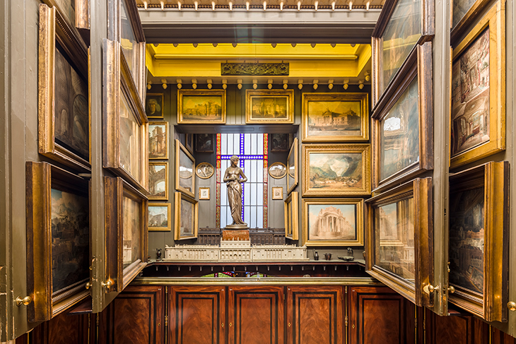 The Picture Room-Recess, at Sir John Soane’s Museum. Photo: Gareth Gardner