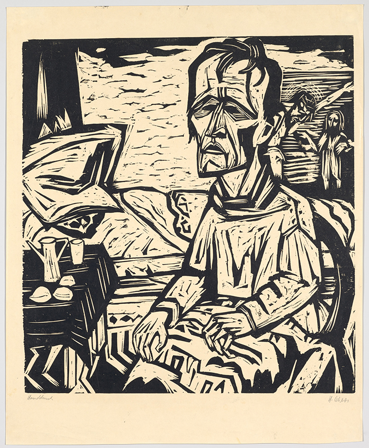 (1925), Hermann Scherer. The sick one