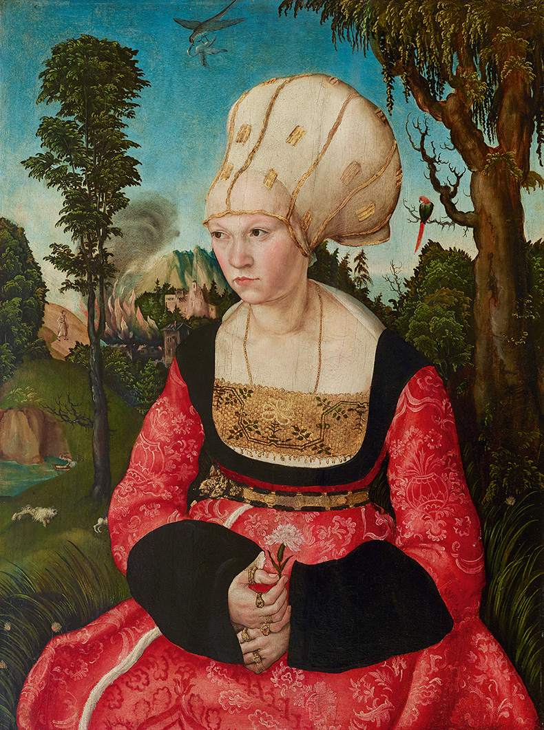 Marriage-Diptych of Johannes Cuspinian and Anna Cuspinian-Putsch (1502–3), Lucas Cranach the Elder (1472–1553). © Sammlung Oskar Reinhart 'Am Römerholz', Winterthur