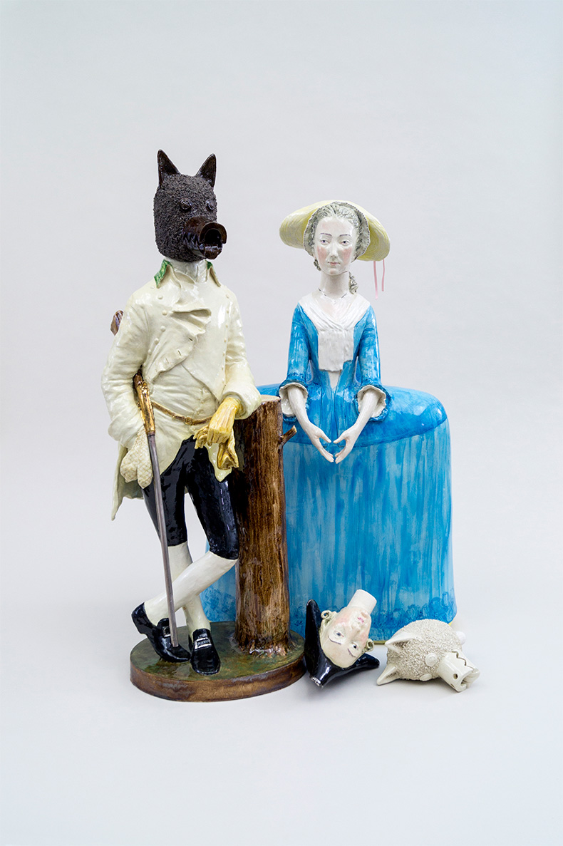 Mr and Mrs Andrews (2021), Claire Partington (b.1973). © Claire Partington