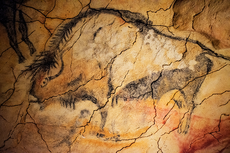 Basic bison: the Altamira caves in Spain.