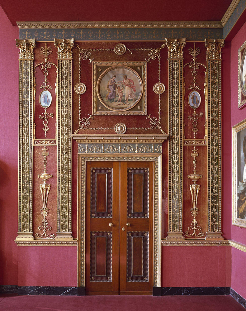 Panel from the Glass Drawing Room of Northumberland House