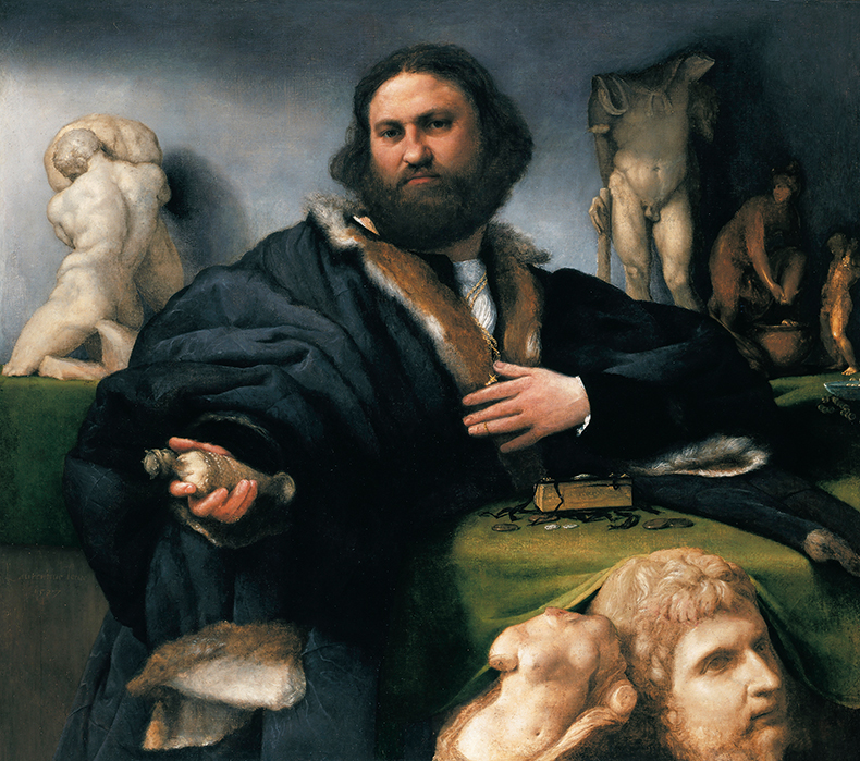 Andrea Odoni by Lorenzo Lotto