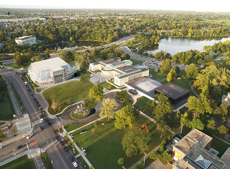 The Buffalo AKG Art Museum campus. Courtesy OMA New York