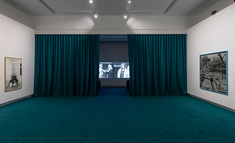 installation view of Joanna Piotrowska exhibition