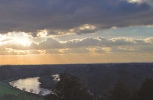 The view from the Richmond Hill Hotel today