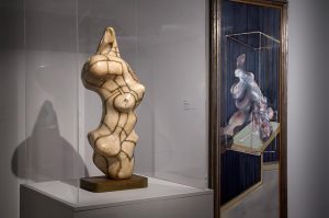 'Francis Bacon / Henry Moore: Flesh and Bone', installation shot