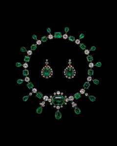 Emeralds of Empress Ekaterina II of Russia (Catherine the Great), (1830)