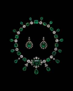 Emeralds of Empress Ekaterina II of Russia (Catherine the Great), (1830)