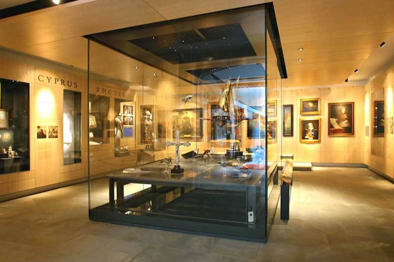 The Order Gallery at the Museum of the Order of St John
