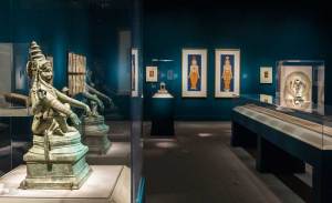 Gallery view, 'Yoga: The Art of Transformation', Arthur M. Sackler Gallery, Smithsonian.