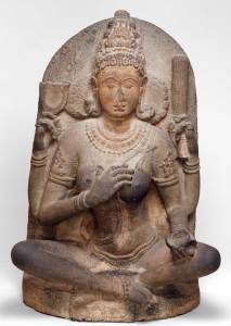 India, Tamil Nadu, Kanchipuram or Kaveripakkam (c. 900–975), Metagabbro.