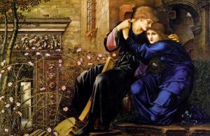 'Love among the Ruins' (1894) Edward Burne-Jones. National Trust Collections