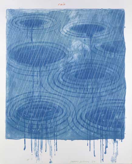 from The Weather Series (1973), David Hockney