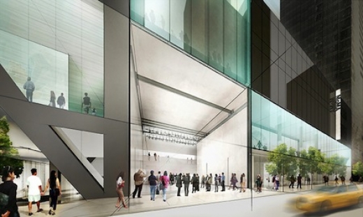 Rendering of the planned MoMA extension, based on the design by Diller Scofidio + Renfro