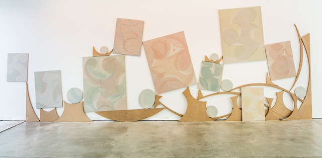 'Drying Time' (installation view; 2014), Yelena Popova