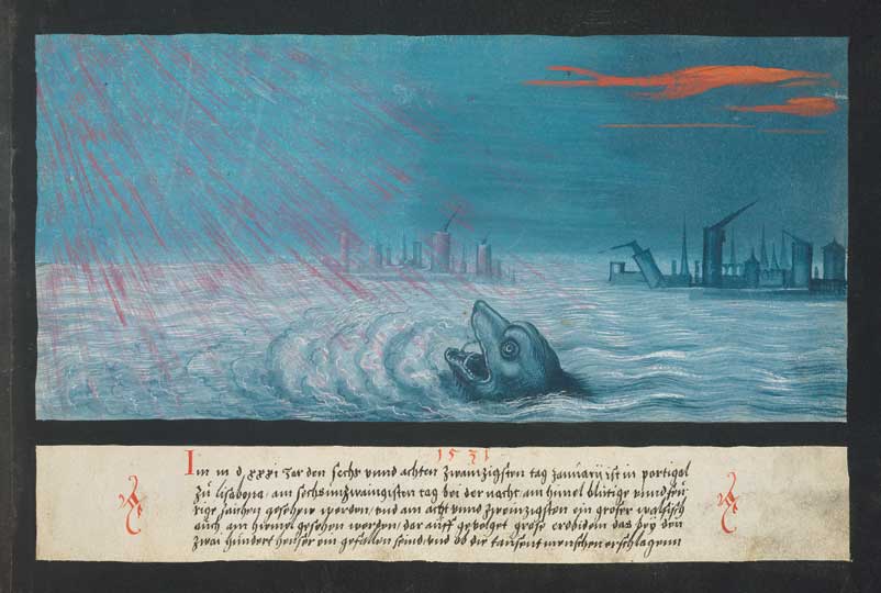 1531 – Whale and earthquake in Lisbon