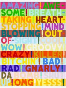 (2011), Mel Bochner.