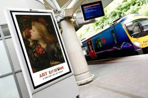 ‘Ellen Terry (‘Choosing’)’, by George Frederic Watts, as it might look as part of Art Everywhere © National Portrait Gallery, London. Image courtesy Art Everywhere