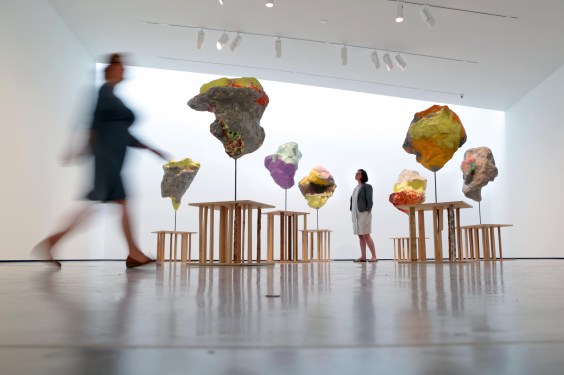 (2010), Franz West. Installation view, 'Franz West: Where is my Eight?' at The Hepworth Wakefield 2014.