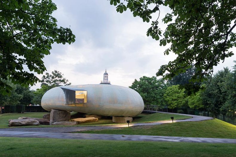 Serpentine Gallery Pavilion (2014), Smiljan Radić.