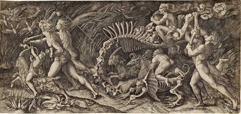 'The Carcass (The Witches Procession)' (1520–1527), Agostino Musi