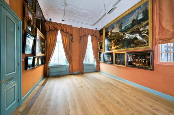 The interior of the Prince William V Gallery.