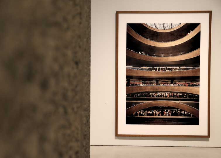 'Constructing Worlds' installation photograph (featuring Andreas Gursky)