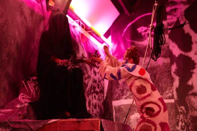 Marvin Gaye Chetwynd performance at Studio Voltaire, 6 September 2014.