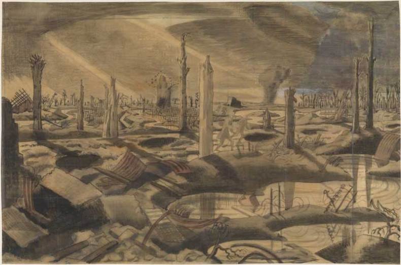 (1918), Paul Nash.