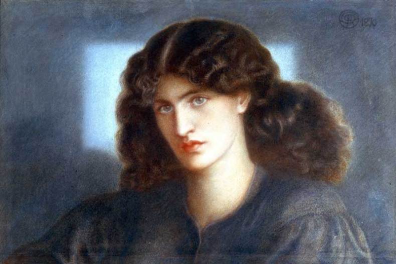 (detail; 1871), Dante Gabriel Rossetti