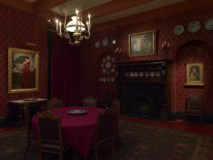 A-Victorian-Obsession-The-Perez-Simon-Collection.-Dining-Room,-Leighton-House-Museum.-Photo-credit-Todd-White-Photgraphy