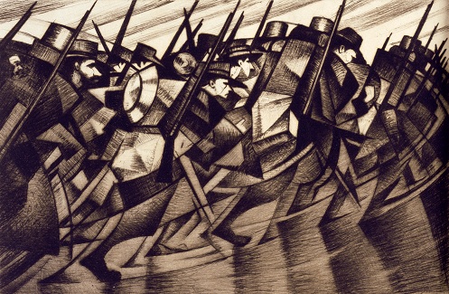 (c. 1916), CRW Nevinson