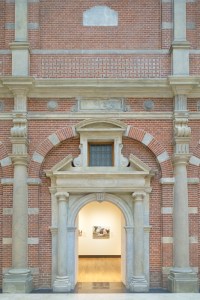 The new-look Philips Wing at the Rijksmuseum includes a number of restored features, including this facade from Breda Castle, first integrated into the building when the wing was constructed
