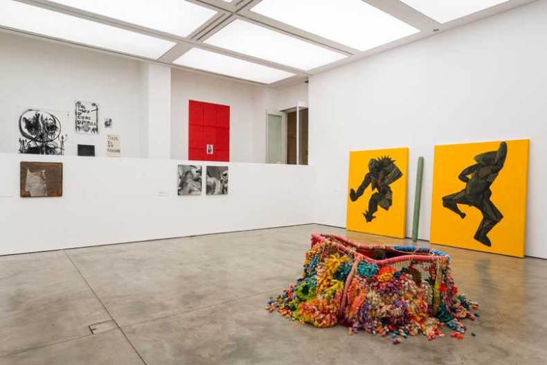 Installation view of 'Bloomberg New Contemporaries' at the Institute of Contemporary Arts, London (26 November 2014–25 January 2015)