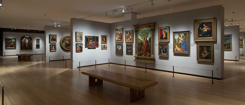 The refurbished Room A now displays 218 works from the reserve collection
