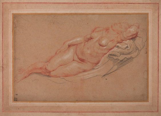 'Female nude', Peter Paul Rubens. The Samuel Courtauld Trust, The Courtauld Gallery, London