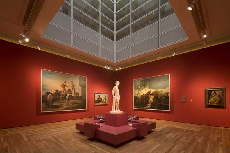 'Goya in Madrid' installation view