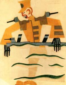 costume design for 'The Bolt' (1931), Tatiana Bruni