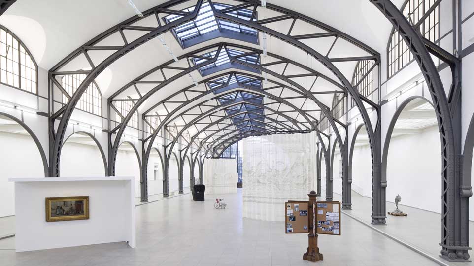 'Mariana Castillo Deball: Parergon.' Installation view at the Hamburger Bahnhof - Museum für Gegenwart Bruns