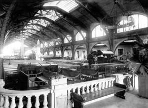 Historic photograph of the Hamburger Bahnhof, Berlin, 1927.