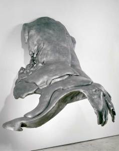 (1970), Lynda Benglis, cast aluminium.