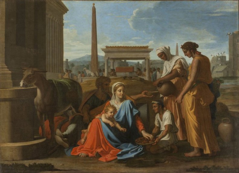 'Rest on the Flight into Egypt' (1655–57), Nicolas Poussin © The State Hermitage Museum/Pavel Demidov